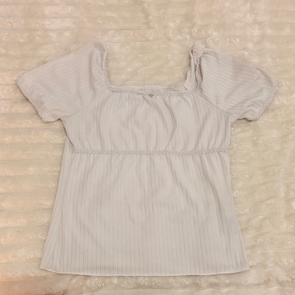 Elegant White Women's Top
